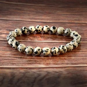 Dalmatian Jasper Joy & Protection Bracelet - Image 3
